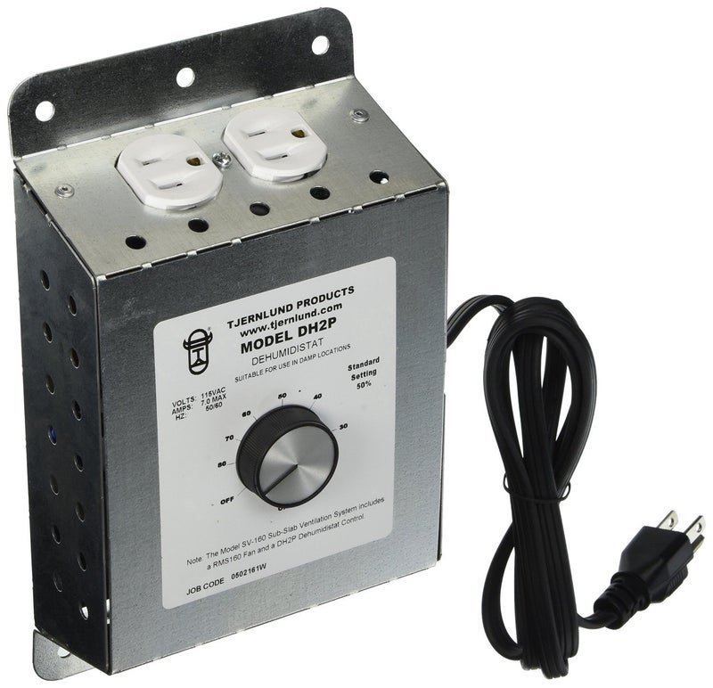 DH2P Dehumidistat for Fresh Air Supply Fans Model